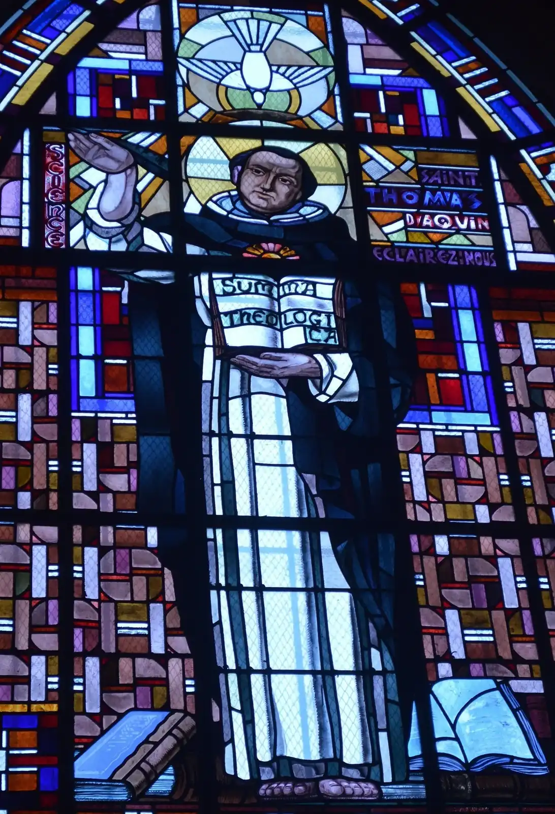 Stained glass window